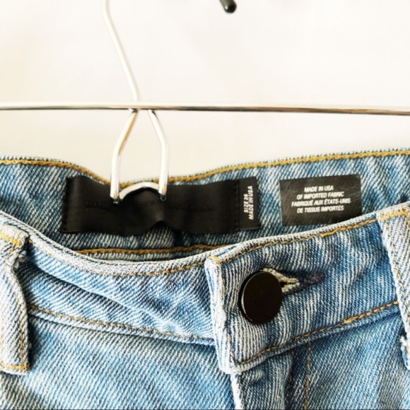 ALEXANDER WANG: WANG 001 Slim Fit High Waist Jeans - Picture 2 of 4